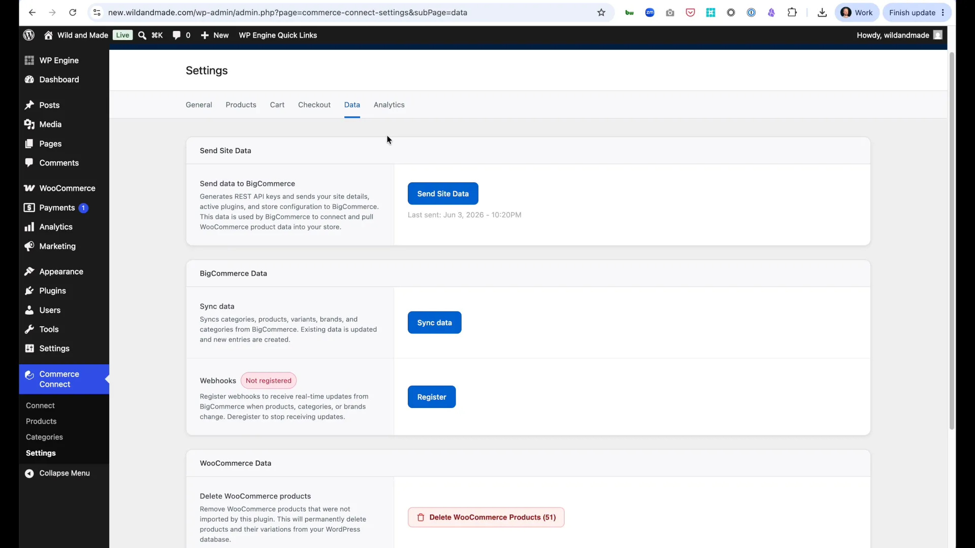 Configure custom checkout domain in BigCommerce